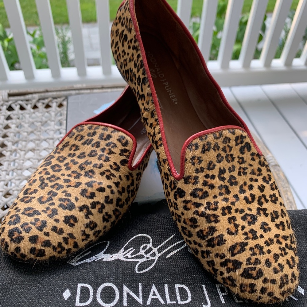 Donald J Pliner Calf Hair Flats